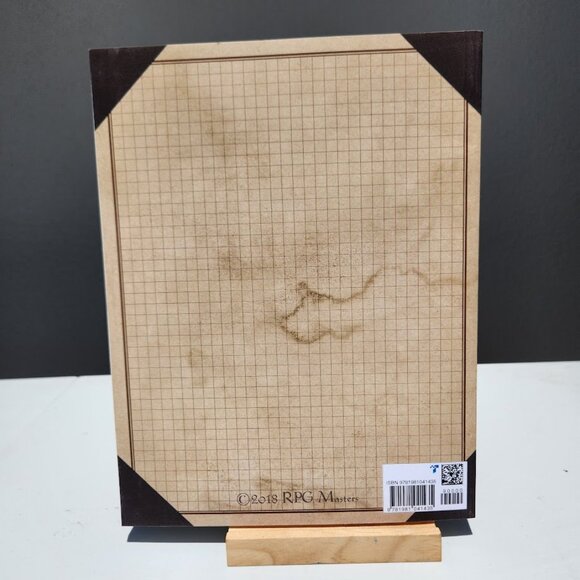 NEW Map Paper Quad Ruled book Pad Map Making Art Supplies Crafts D&D RPG Masters - Picture 3 of 7